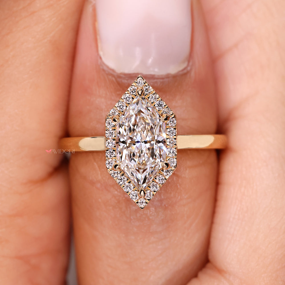 Handmade ring styled with avideri ring.