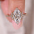 Marquise Engagement Ring set in yellow gold, offering a unique and timeless design.