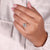 Round Diamond Ring with a vintage-inspired design, set in a classic yellow gold band.