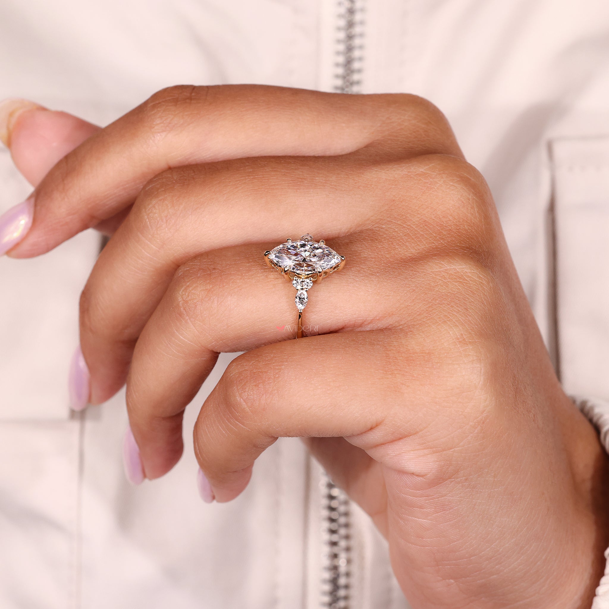 Handmade ring reflects care in every detail.