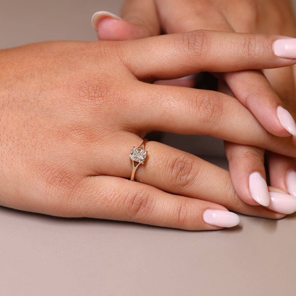 Lab Grown Diamond IGI certified handmade ring
