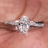 Twisted Engagement Ring