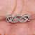 Half Eternity Ring Lab Grown Diamond round diamond handmade ring
