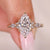 Elegant seven stone marquise diamond ring.
