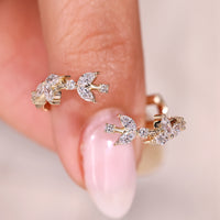 Marquise And Round Diamond Band Enhancer