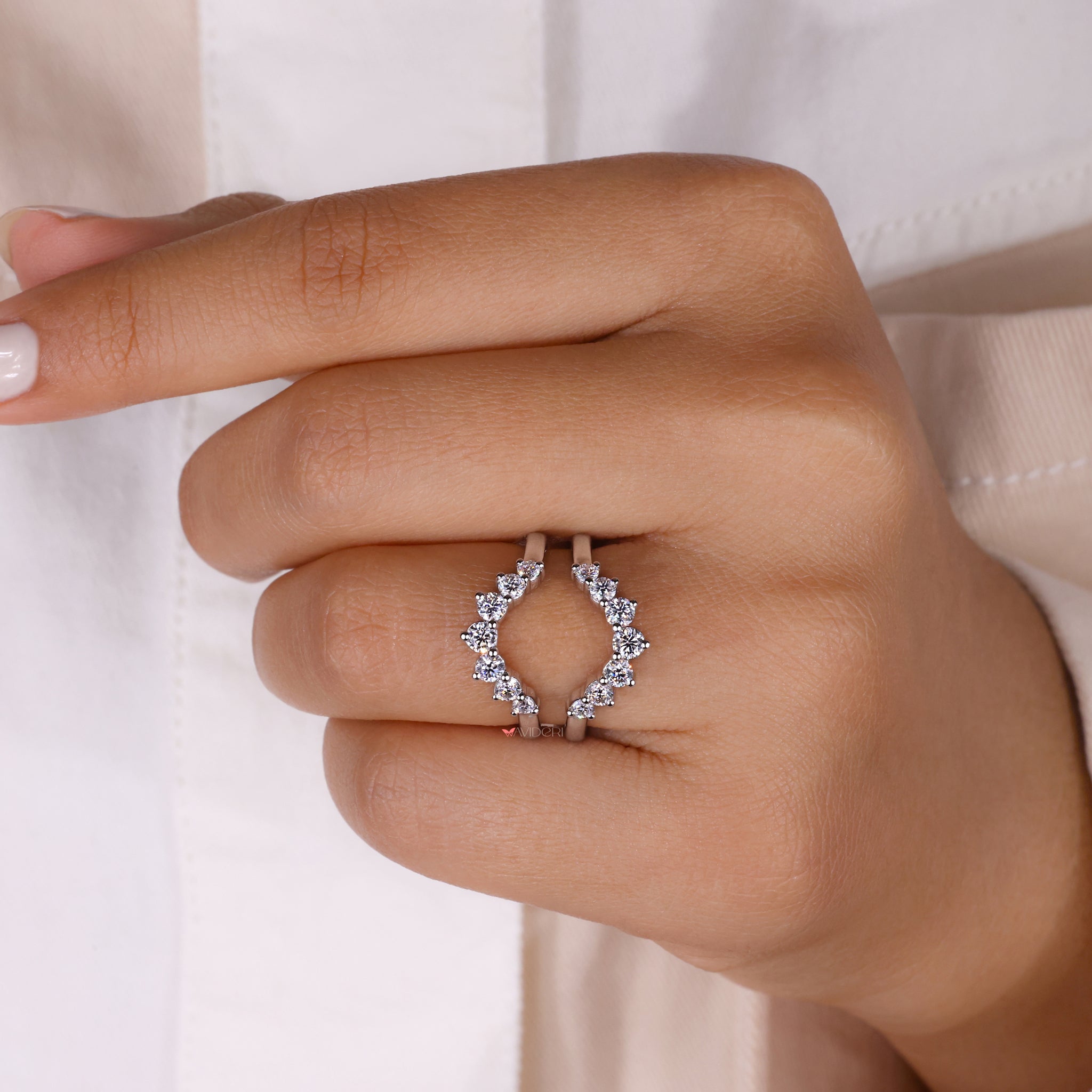 Simple wedding band crafted for timeless appeal.
