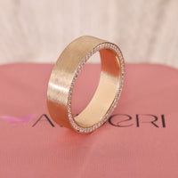 Double Sided Eternity Round Cut Men's Diamond Ring
