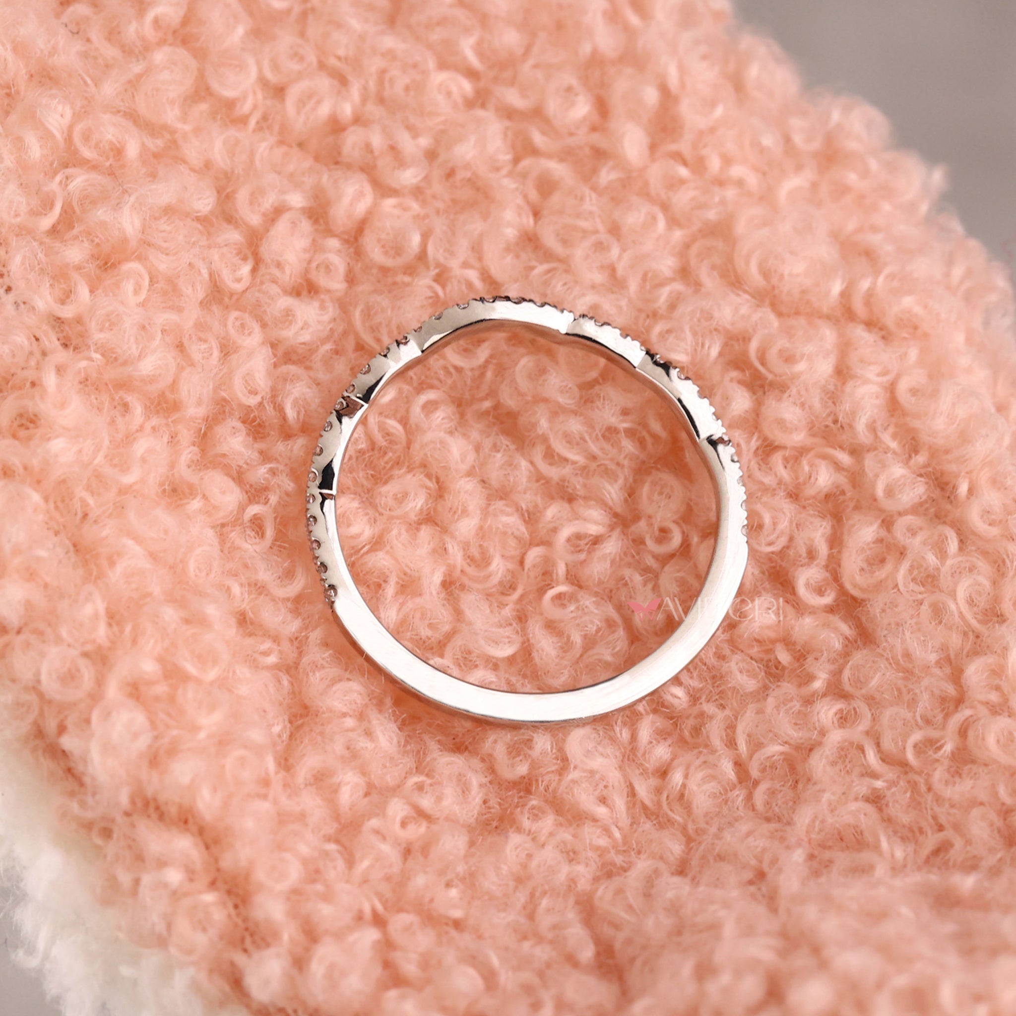 Handmade band with intricate detailing and craftsmanship.
