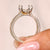 Semi mount ring for round rose old european cuts.
