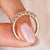 Round Diamond Wedding Band Hidden Micro Pave