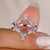 Wrap guard wedding band with unique design.
