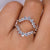 Diamond enhancer wedding band with elegant sparkle.
