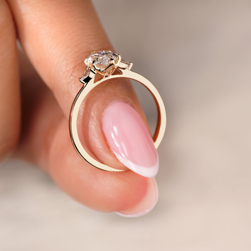 Yellow gold ring crafted with high-quality materials for lasting beauty
