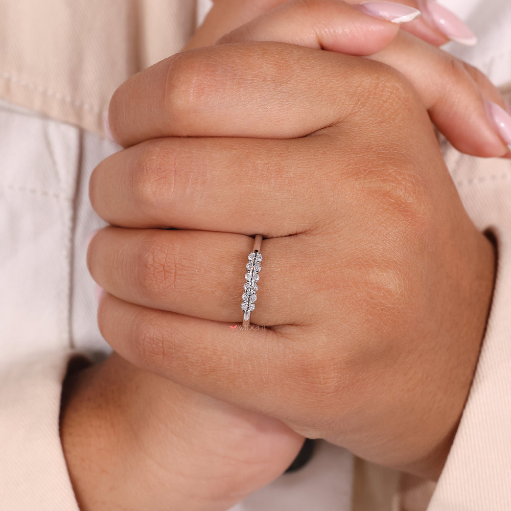 A handmade ring showcasing intricate artisan detail.