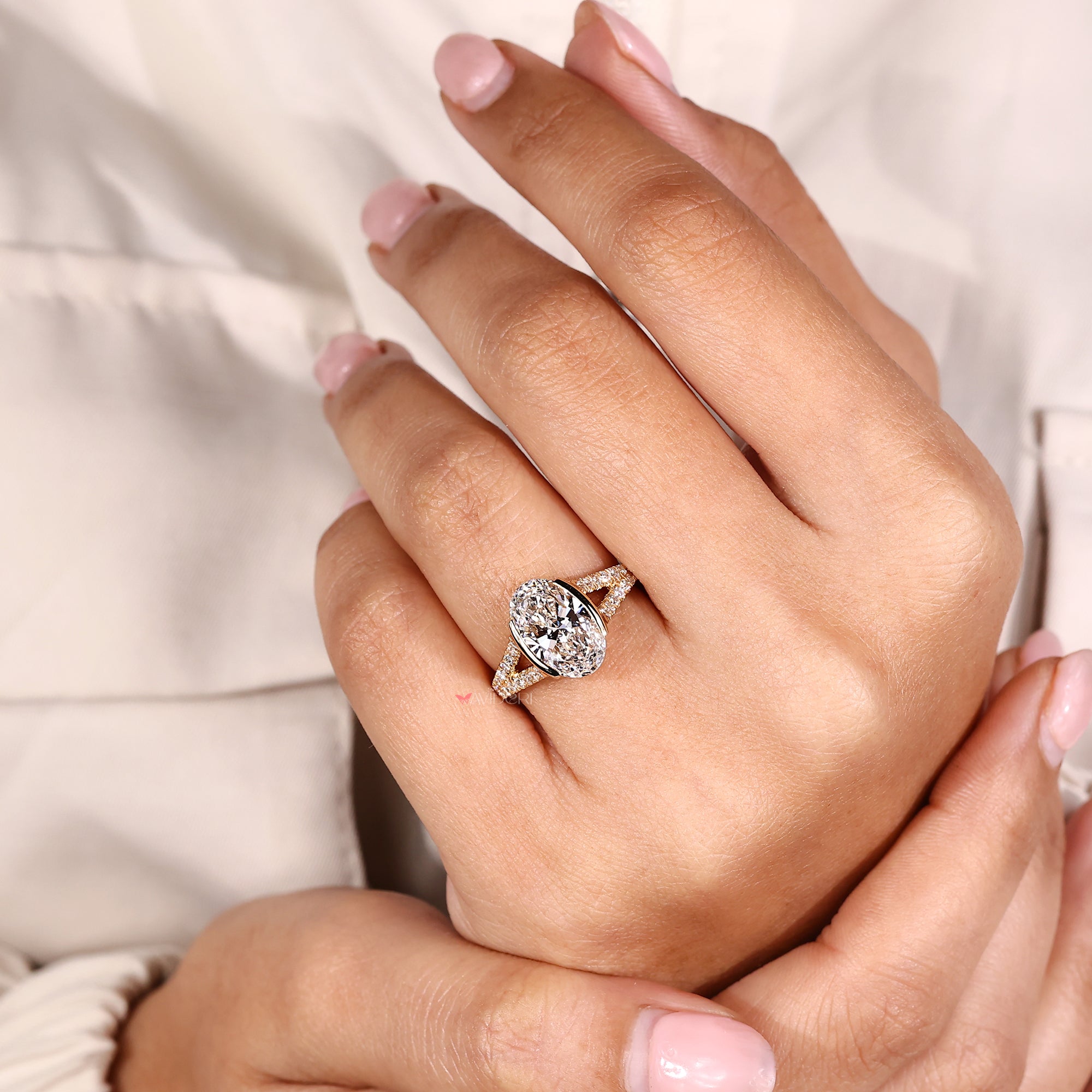 IGI certified with buy engagement ring.