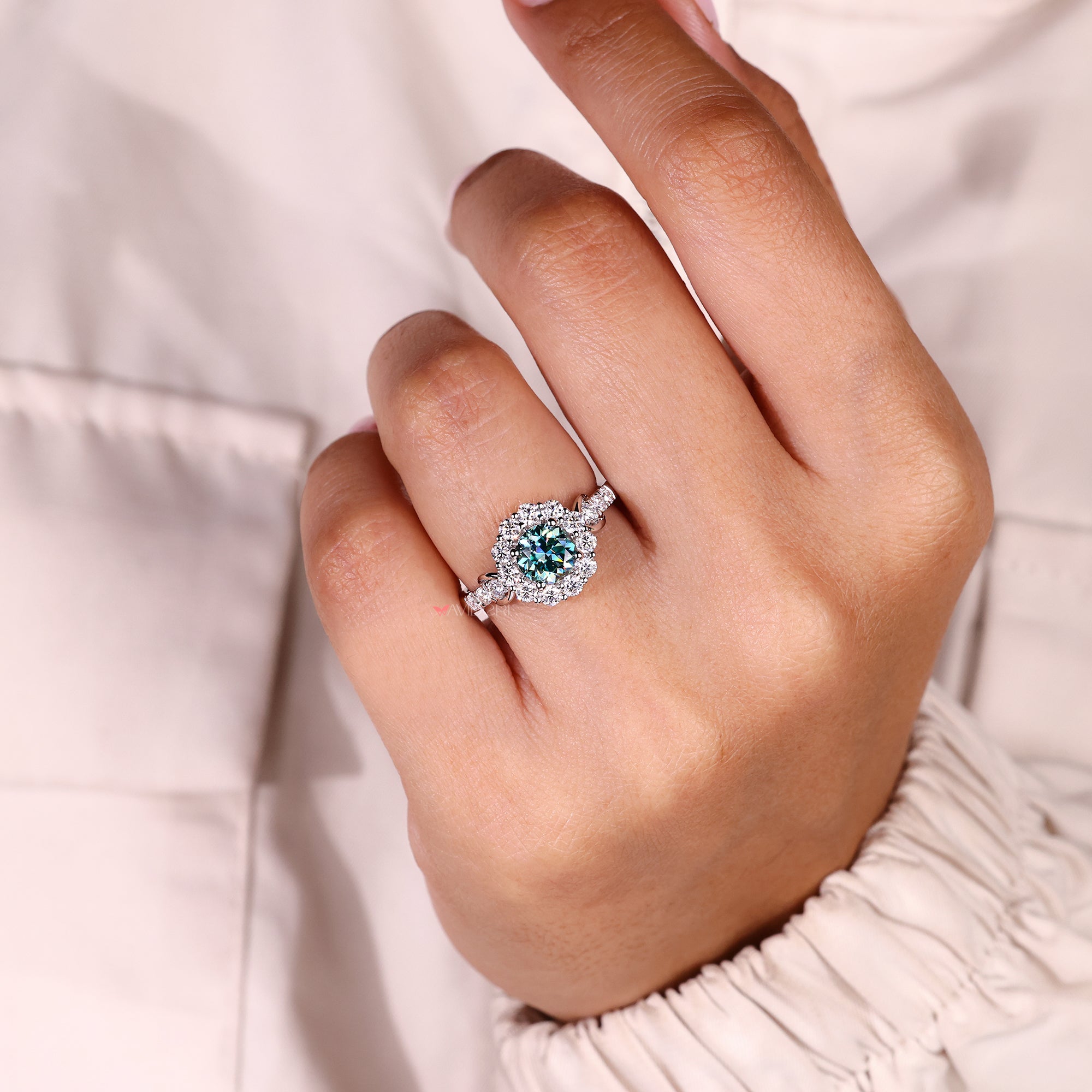Custom engagement ring designed just for you.