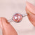 Bezel setting engagement ring with solitaire engagement ring.