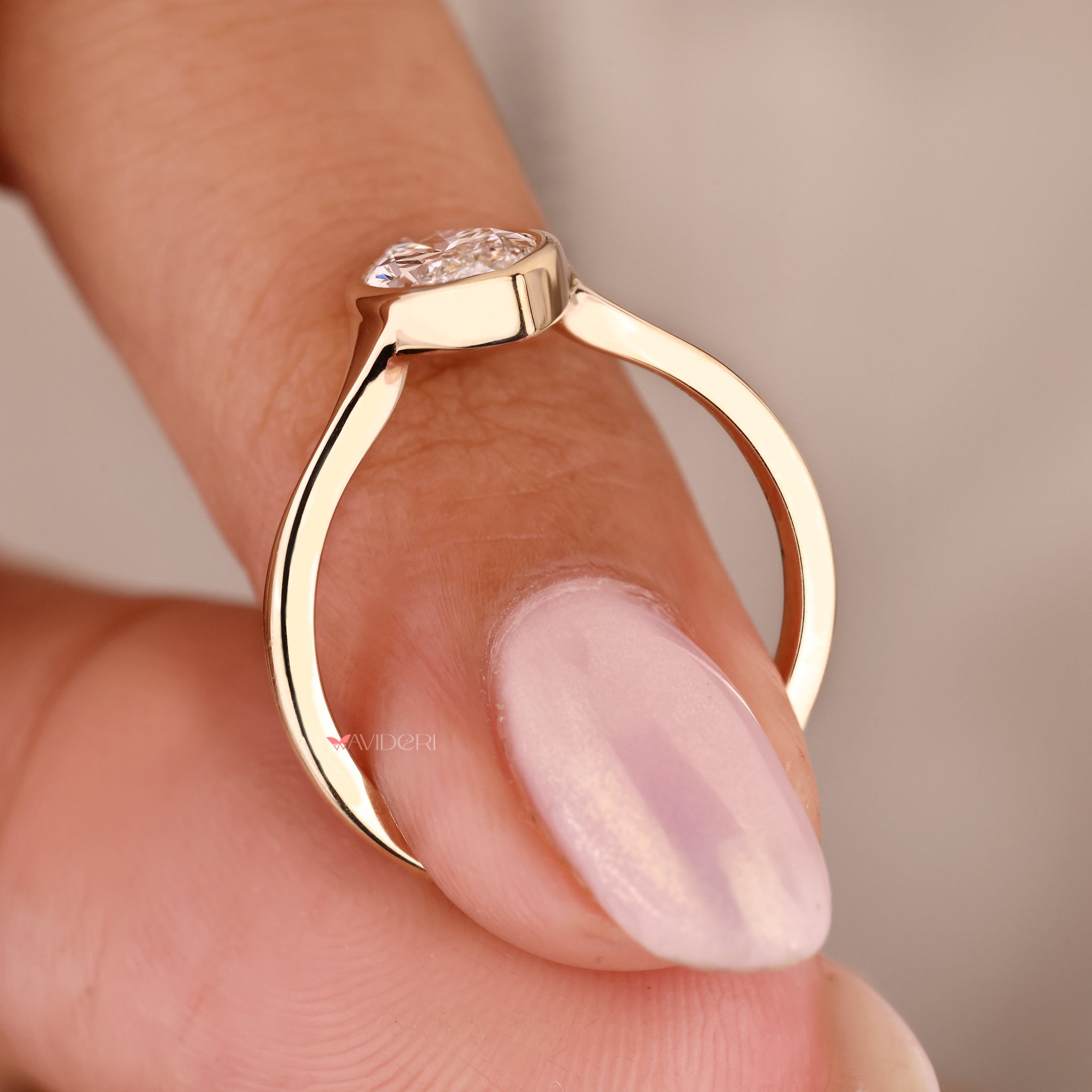 Handmade jewelry with custom engagement ring options.