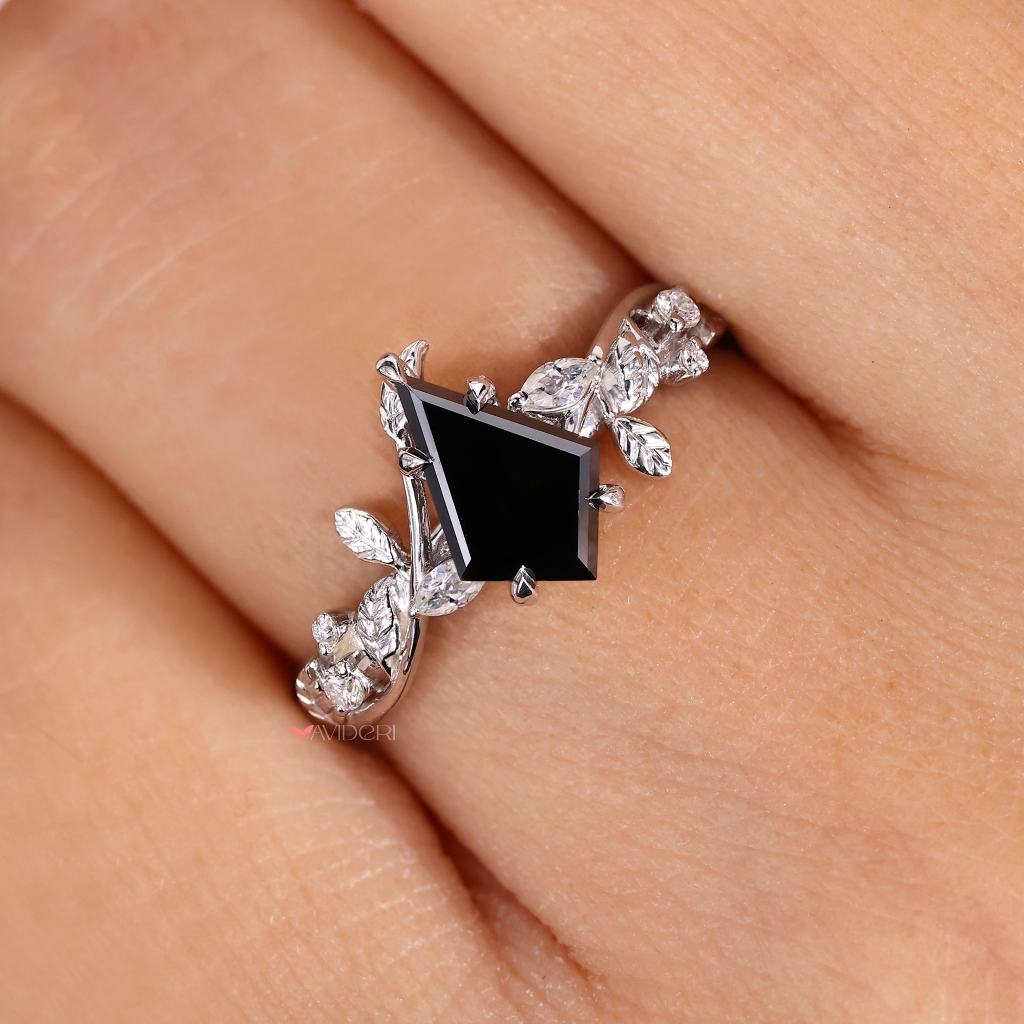 Buy a Moissanite ring with moissanite engagement ring style.