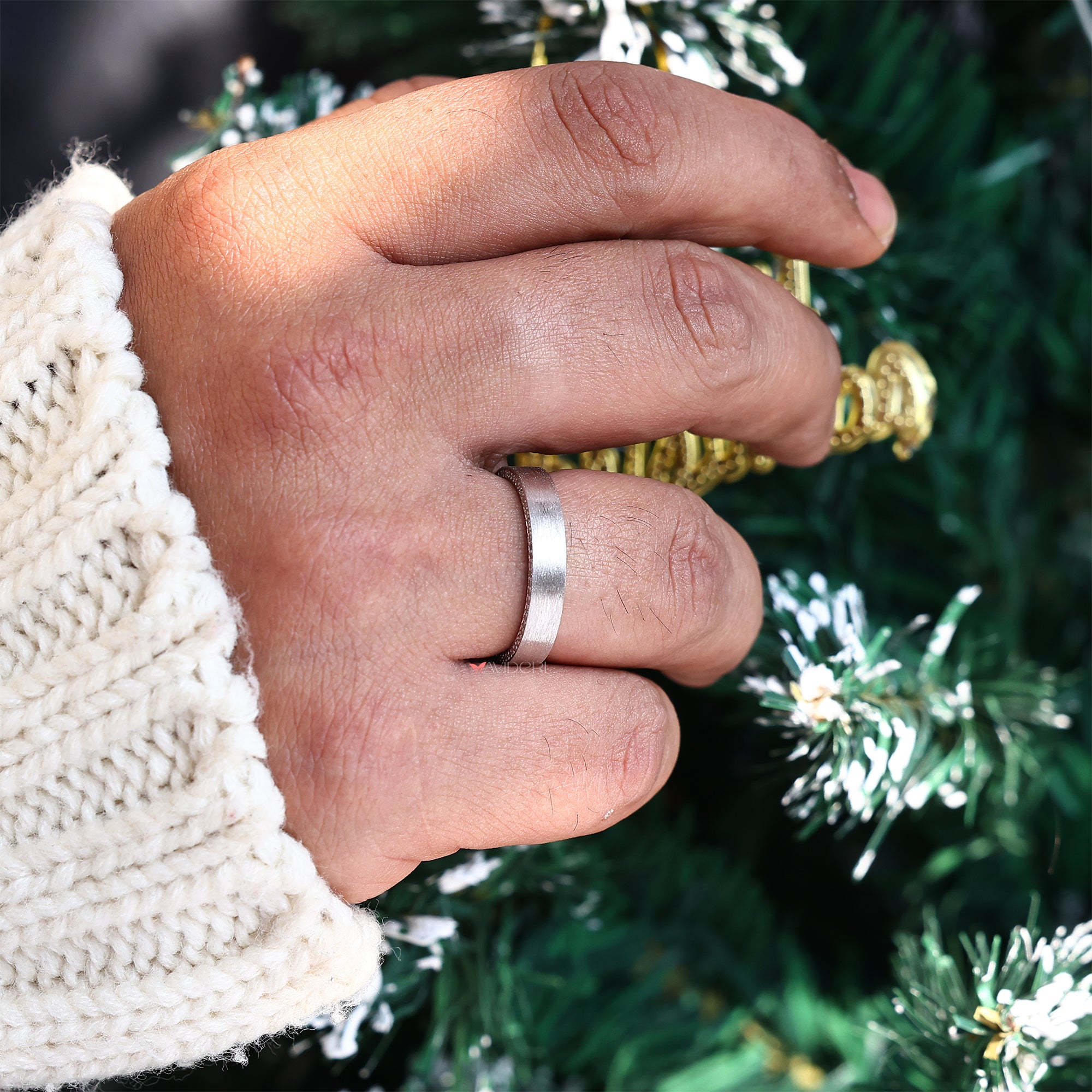 Round Diamond Double Sided Eternity Diamond Ring