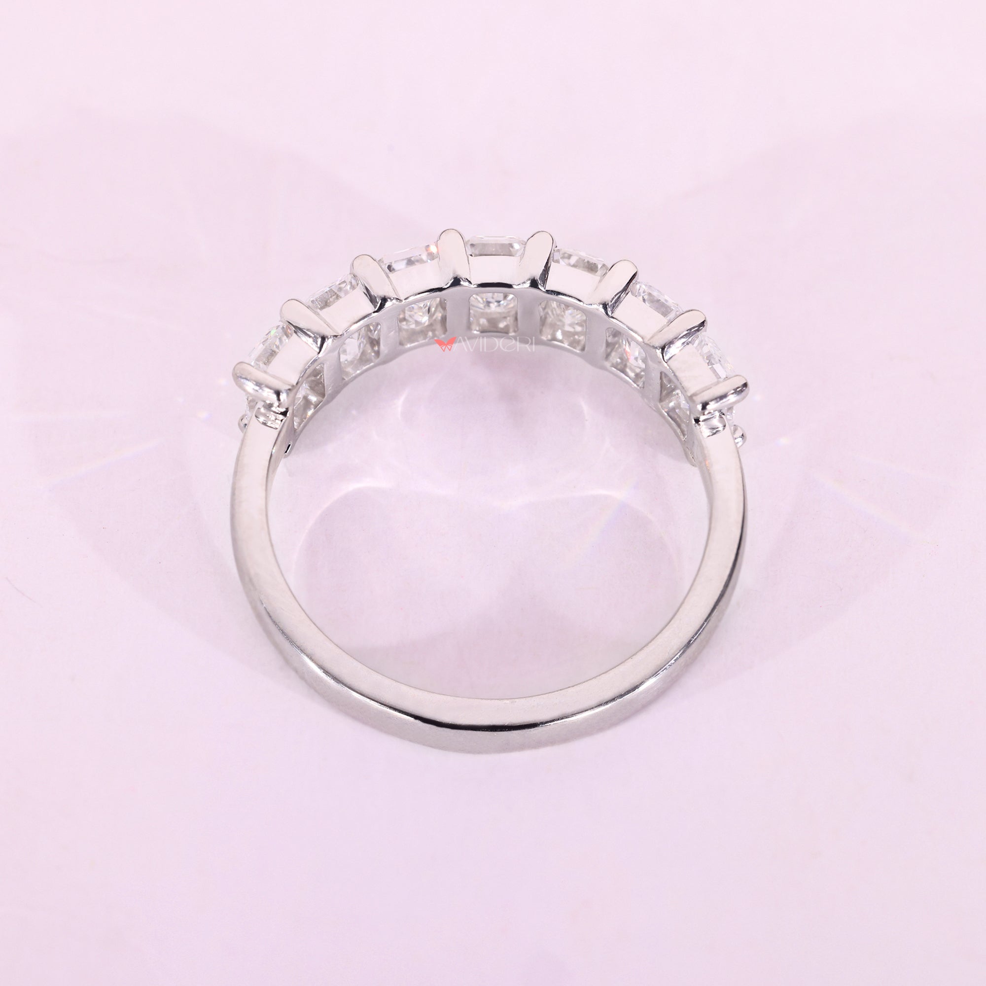 Custom wedding band made in Lab Grown Diamond.