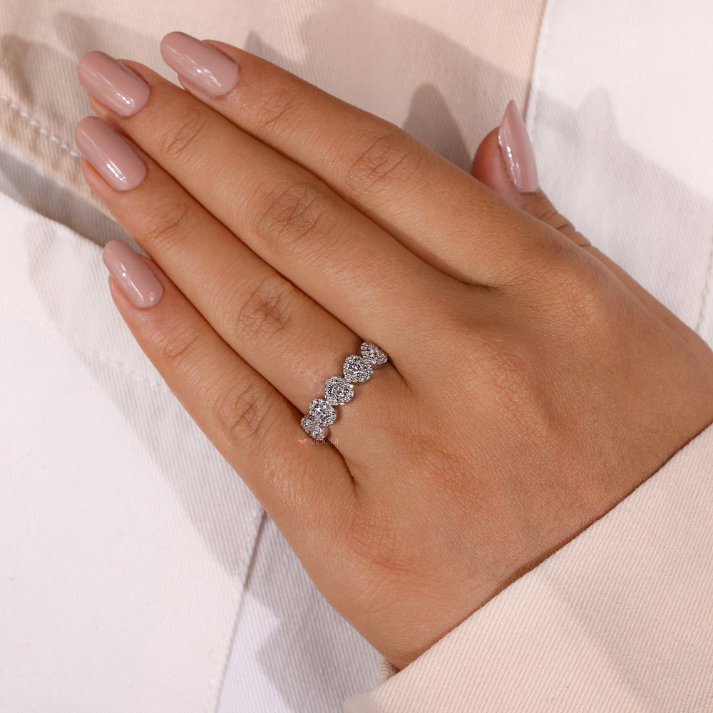 Custom wedding band designed for a personal touch.
