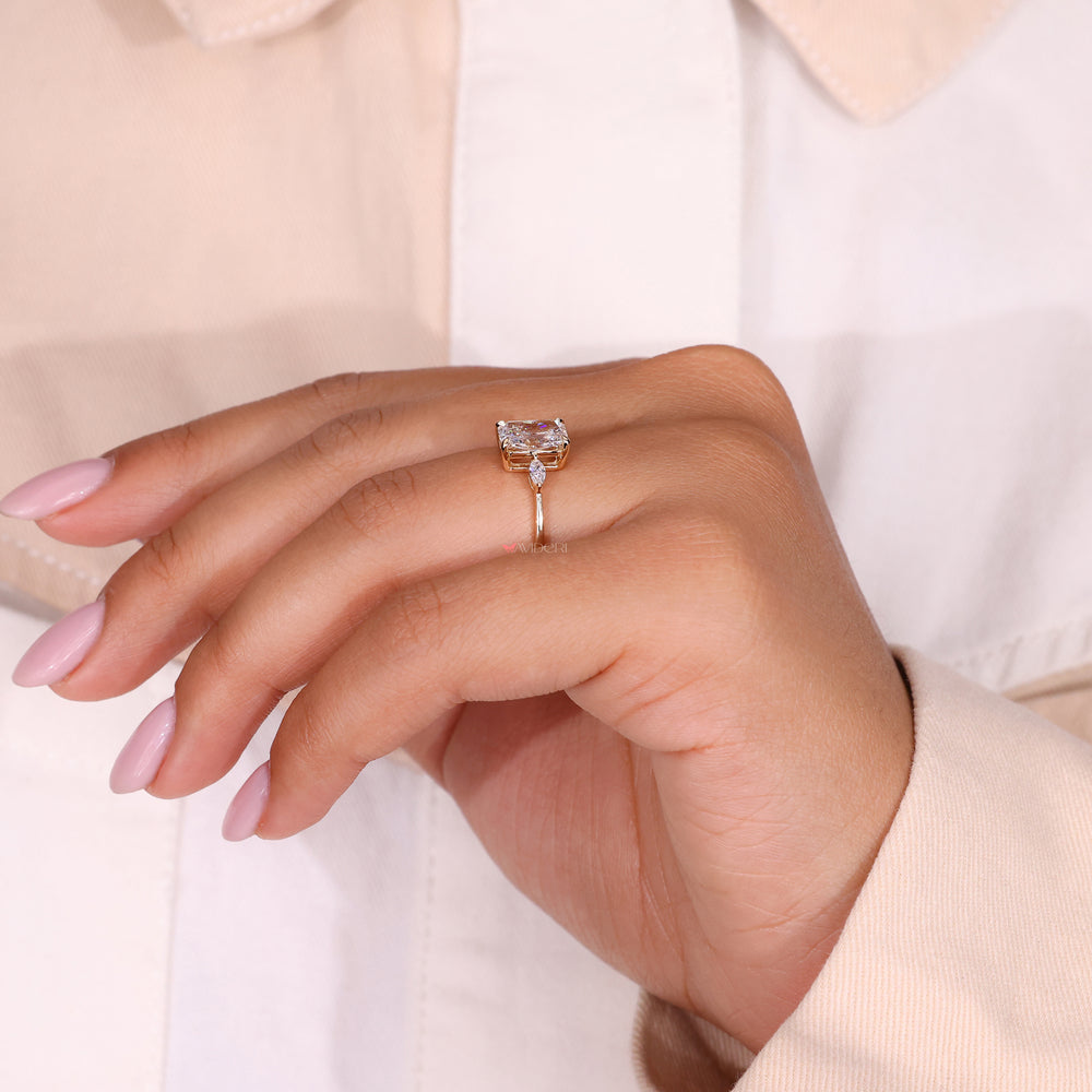Exquisite Marquise Diamond ring designed for timeless sophistication and beauty.
