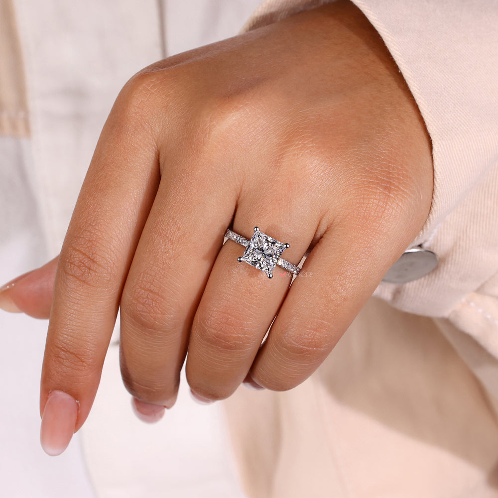 Timeless round cut diamond ring for elegant occasions
