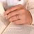 Five stone band designed for brilliance and style
