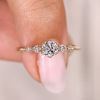 Five Stone Diamond Ring - Lab Grown Diamond