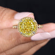 Portuguese cut ring, portuguese cut moissanite ring, handmade ring.
