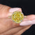 Portuguese cut ring, portuguese cut moissanite ring, handmade ring.
