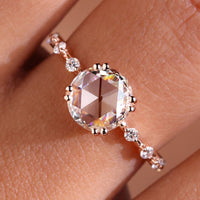 Rose Cut Diamond Ring