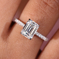 Emerald Cut Engagement Ring