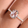 Cushion cut diamond ring with elegant craftsmanship and timeless sparkle.