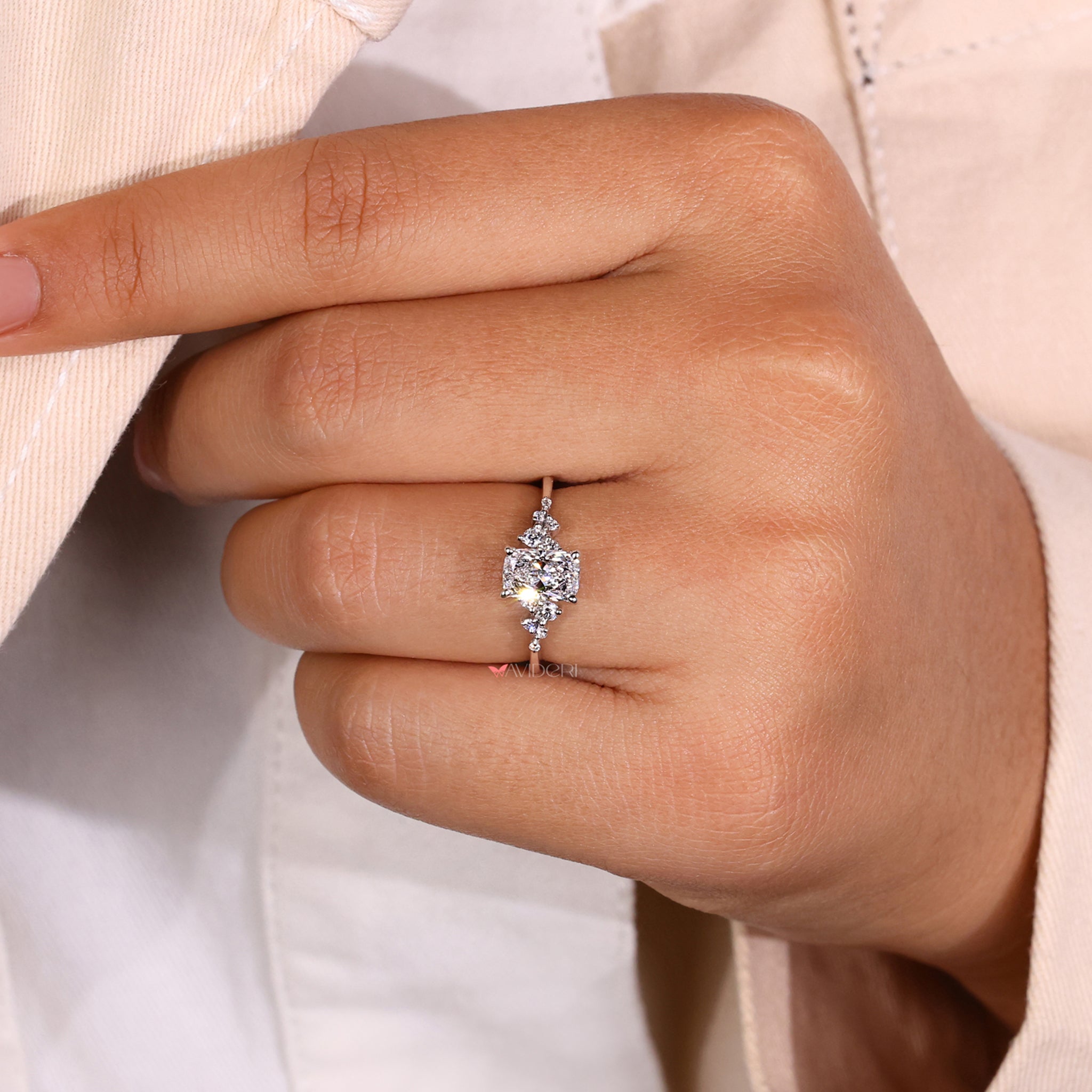 Lab Grown Diamond ring combining sustainability and elegance
