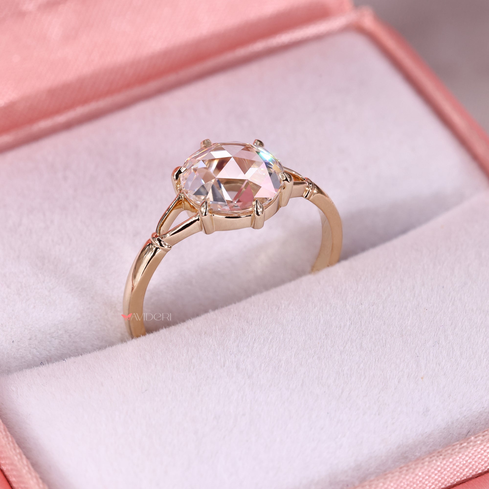 Lab-grown diamond ring on Buy engagement ring.