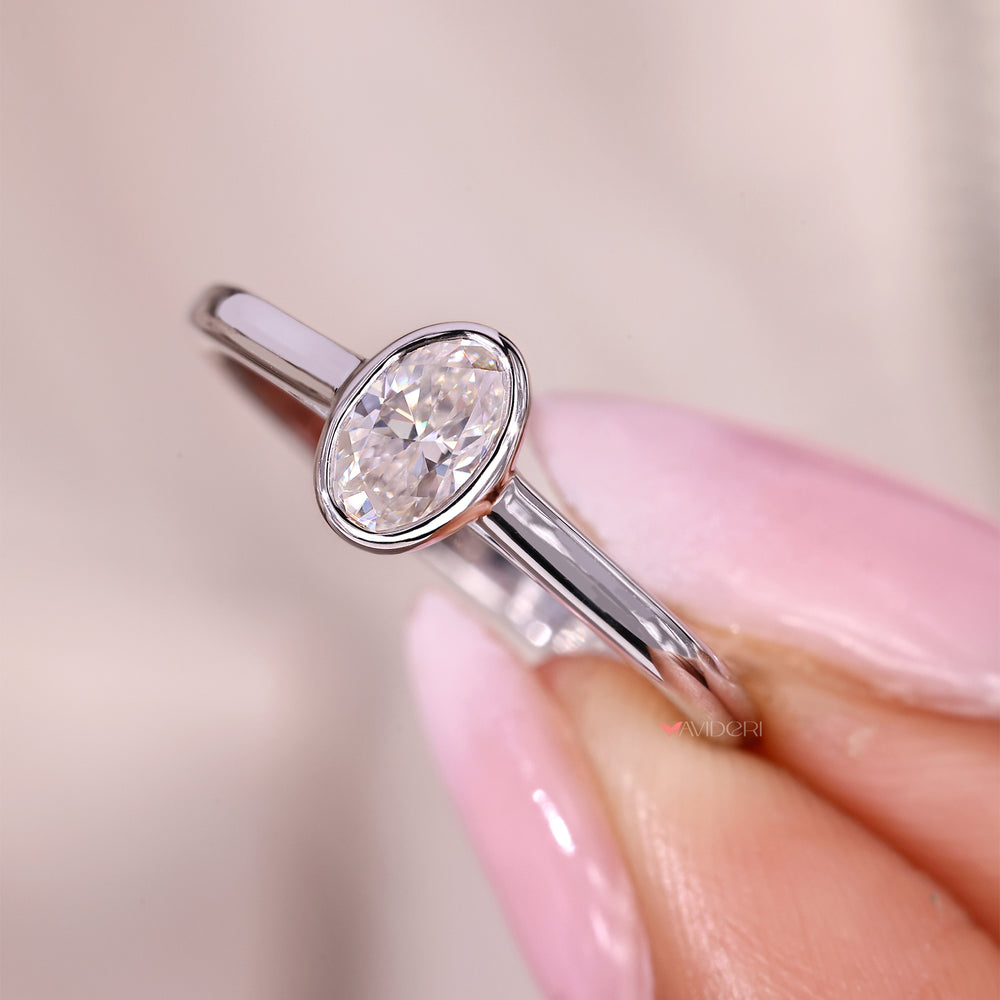 A custom engagement ring made to tell your unique love story.
