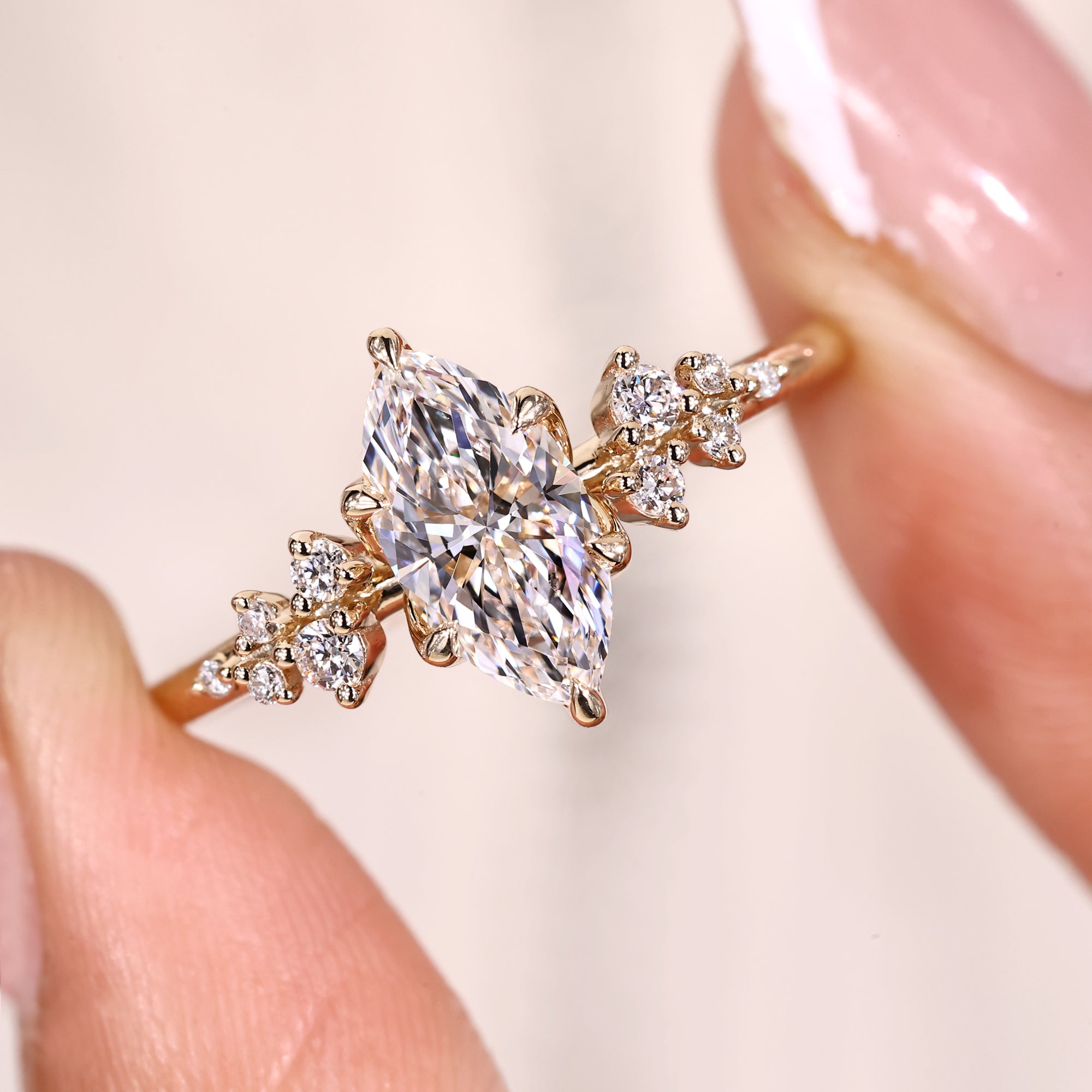 Handmade jewelry with avideri ring.