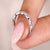 Marquise diamond wedding band with 5 stone wedding band.