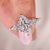 Marquise diamond ring shines with stunning shape and brilliance.