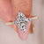 Marquise diamond engagement ring.