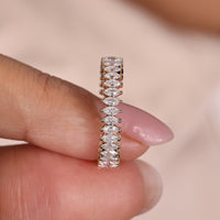 Marquise Wedding Band Full Eternity