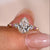 Elegant pear diamond ring with a timeless design and brilliant sparkle.
