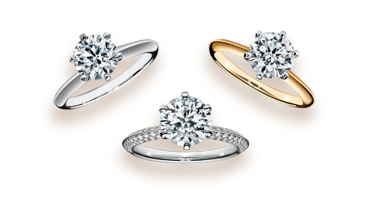 Elegant lab grown diamond engagement ring with a radiant cut stone, set in a classic white gold band, combining modern brilliance with sustainable luxury
