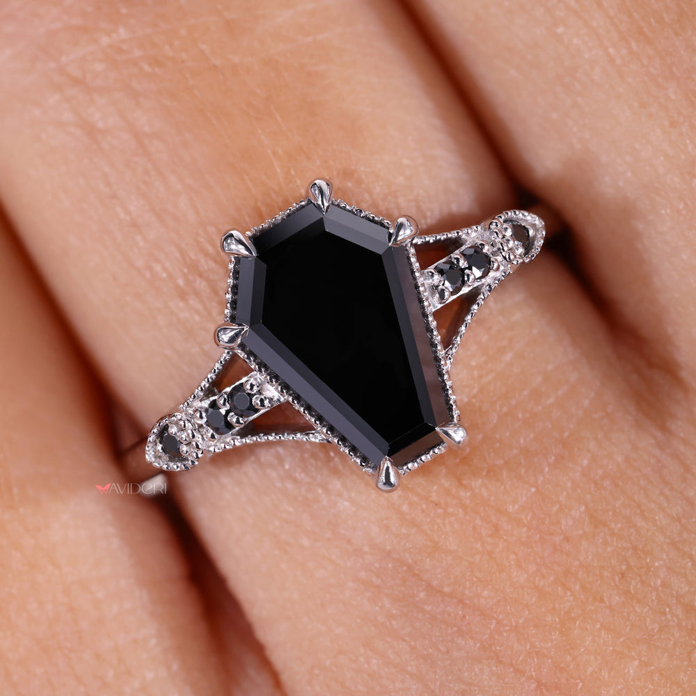 Handmade ring with handmade jewelry.
