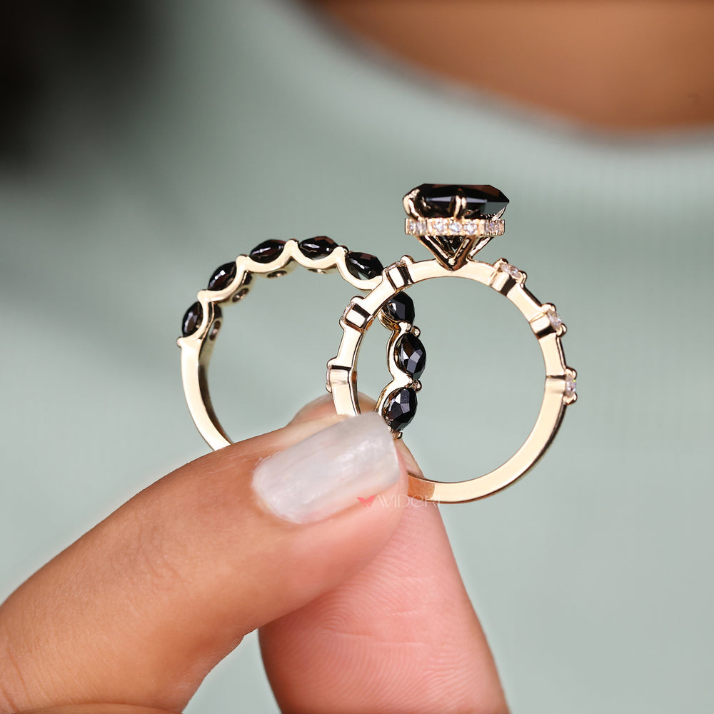 handmade bridal set handmade jewelry avideri bridal set Dutch Marquise Ring.