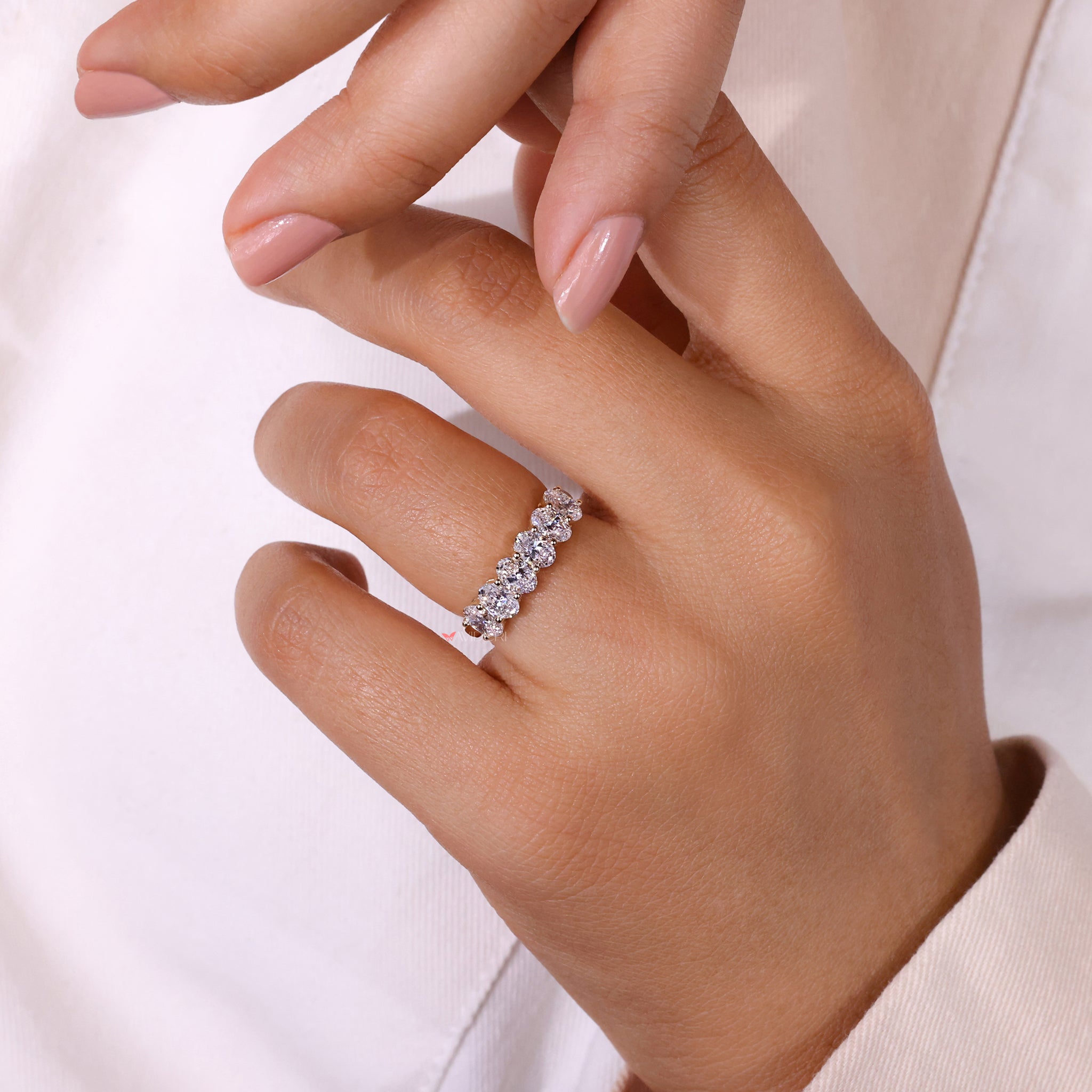 Custom wedding band handcrafted to your style.
