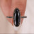 Oval moissanite ring, oval cut ring, handmade ring
