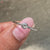 IGI certified lab grown bezel diamond ring.
